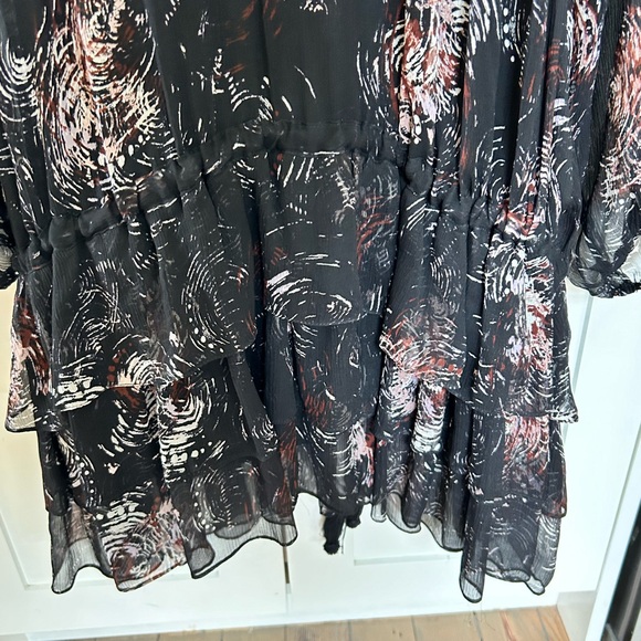 Elizabeth and James Silk Beatriza Mini Dress - Picture 7 of 8